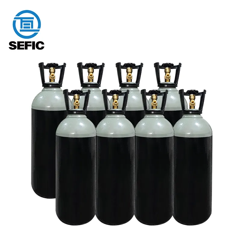 ISO9809-1 13,4l 10KG CO2 silinder Soda botol air silinder untuk pasar Eropa