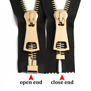 <strong>High</strong> Quality Giant Metal <strong>Zipper</strong> 15# Open End Big Size Brass <strong>Zipper</strong> Close End #20 #30 Metal <strong>Zipper</strong> for Garment - Product Image 2