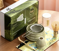 Vente en gros - Coffret cadeau classique de matcha avec bol et fouet à matcha pour les accessoires à thé
