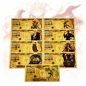 Collection de billets de banque plaqués or 24 carats, 9 designs, édition 2026, Ventes Flash - Product Image 1