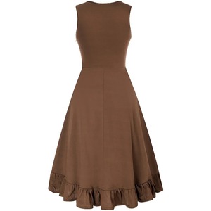 WQZ26136 Nuevo Vestido Gótico para Mujer, Cosplay, Multicapa, Cintura Alta, Corte Holgado, Poliéster, Largo, ODM, 5XL - Product Image 5