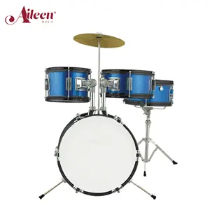 Aileenmusic China Fabriek 4-PC Drums Blue Junior Drum Set (DSET-3431)