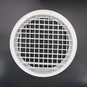 Hvac bóng nhôm lưới tản nhiệt không khí đôi lệch không khí khuếch tán Trần treo bền Điều chỉnh ral9010/9016 bề mặt kết thúc - Product Image 2