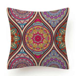 Funda de Cojín Boho con Diseño Paisley Tradicional Oriental, Inspirada en Mandala, Venta al Por Mayor - Product Image 2