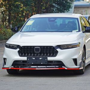 Kit de carrocería Welta para parachoques delantero, divisor de labio, difusor, alerón, aspecto de carbono, plástico ABS+PP, negro pulido, estilo deportivo para - Product Image 3