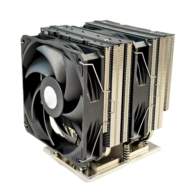 High Performance for SP5 6 Heat Pipe CPU Cooler Durable 4U Intel SP5 500W Aluminum Radiator PC Heat Sink Ruiquan 120x120x25mm
