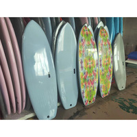 Haute qualité violet IXPE Soft Top planche de surf EPS mousse Softboard avec fond en HDPE coloré laminé à la chaleur pour les enfants