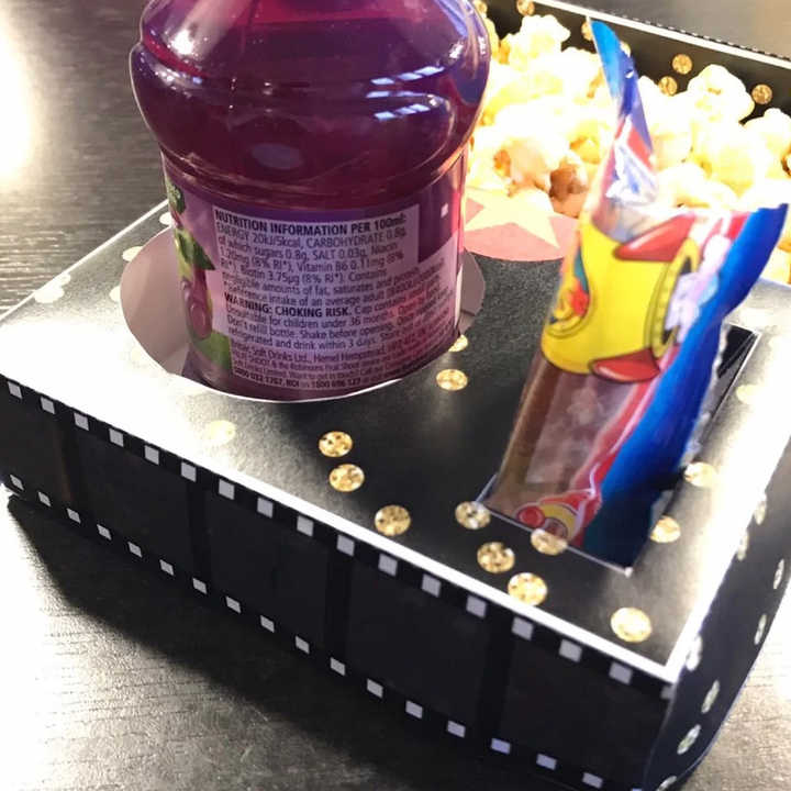 Buy 48PCS Movie Night Party Supplies Movie Night Snack Trays Boxes With Paper Food Trays, Disposable Movie Night Snack Trays Popcorn Food Drink Holder For Cinema Movie Party Kids Birthday Party Online