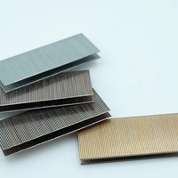 Agrafes à couronne étroite série 90 en acier électrogalvanisé 18GA de 30 mm, revêtues de résine, pour assemblage de cadres de ruche en bois tendre, calibre 18, vente en gros