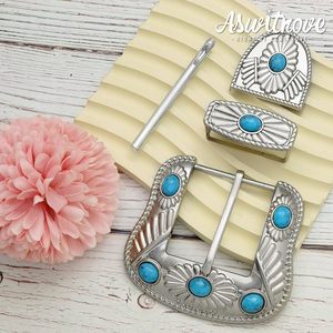 Hebillas de repuesto para cinturón estilo Western, modelo Longhorn Bull de una sola punta, accesorio para cinturón de rodeo para hombres y mujeres - Product Image 3