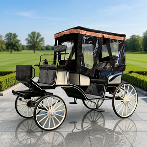 Charrette de chevaux électrique pour visites touristiques, charrette de chevaux royale pour mariage à vendre - Product Image 1