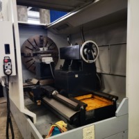 Prix compétitif, Vente chaude, Vente directe usine : Tour CNC horizontal Fanuc CK61125 monopoint, entièrement automatique, haute précision, robuste, d'occasion