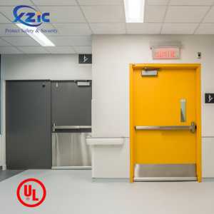 Cam çelik kapılar ve çerçeveler ticari içi boş Metal kapı tedarikçileri ile abd çelik Metal çift yangın anma kapılar - Product Image 2