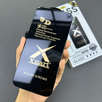 Xmart 9D Super 8K ESD Film de protection d'écran en verre trempé pour iPhone 18 Pro Max 17 Air 16 Pro Max 16E 15 Plus 14 13 12 11 XS