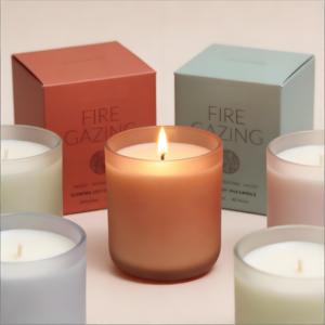 Bougie parfumée minimaliste en céramique, bougie en cire de soja, aromathérapie, parfum floral végétal, décoration d'intérieur, durée de combustion de 40 à 60 heures - Product Image 2