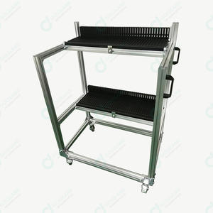 รถเข็นใส่อาหาร SMT สำหรับสายการผลิตฟูจิ NXT อะไหล่ SMT รถเข็นเก็บของแบบ SMT ความจุสูง40ช่อง - Product Image 4