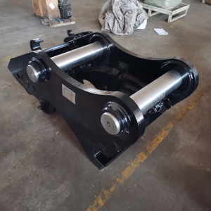 Mini excavadora repuestos hidráulico doble bloqueo acoplador excavadora enganche rápido para excavadora <span class=keywords><strong>JCB</strong></span> - Product Image 5