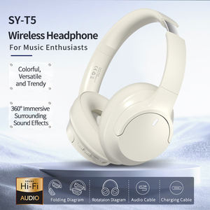 Nuevos Productos Auriculares Inalámbricos Plegables T5 BT5.3 con Micrófono Estéreo P9 Pro Max Fones De Ouvido Sem Fio Auriculares Cuffie - Product Image 2