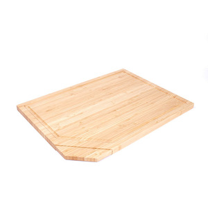 Tabla de cortar/picar cuadrada de madera de haya sin pintar, diseño personalizable, adecuada para comida infantil china y cocina. - Product Image 4