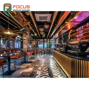 ตู้โชว์กาแฟแบบครบวงจร ผิวไม้ด้าน พร้อมพื้นที่จัดแสดงถุงกาแฟ ตู้โชว์ร้านค้าขายกาแฟ - Product Image 2