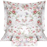 Parure de Draps de Lit en Coton Imprimé Fleurs Tropicales Douce Respirante Confortable Facile d'Entretien Extra-Moelleuse pour Chambre à Coucher – Vente en Gros