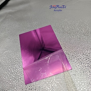 Jingruite Glossy Finished <strong>Mirror</strong> <strong>Acrylic</strong> Board with 1-12mm Thickness 1220x2440mm Size Options for Luxury Retail Store Display - Product Image 4