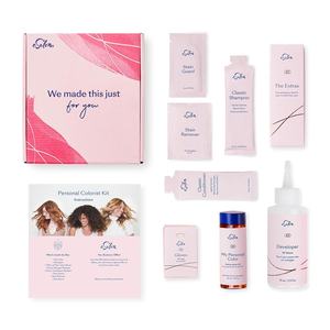 Kit complet de coloration capillaire liquide permanente ESalon, kit de coloriste personnel, couverture 100% des cheveux gris, tous types de cheveux, qualité professionnelle - Product Image 3