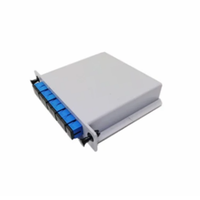Type de Cassette Plc Splitter Fibre Optique Plc Splitter Cassette Tape sc /apc Upc Fibre Optique Nap Box Splitter pour Ftth
