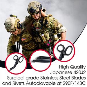 Bolsa médica <span class=keywords><strong>Kit</strong></span> de primeros auxilios individual táctico compacto <span class=keywords><strong>Kit</strong></span> de trauma IFAK con torniquete - Product Image 5