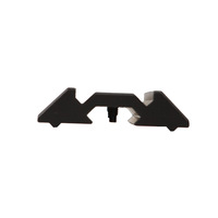 Support de montage d'optique double face à 45 degrés pour accessoires de chasse, compatible avec point rouge et laser de lampe torche, en aluminium