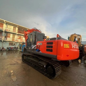 Excavatrice sur chenilles hydraulique d'occasion du Japon, 20 tonnes, Hitachi ZX200-3G, modèle 2020, avec moteur Isuzu, PLC, moteur, boîte de vitesses, pompe - Product Image 3