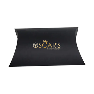 Tùy chỉnh giấy Kraft nâu tóc giả Gối hộp quà tặng twine thẻ trắng hộp giấy đen cho kẹo sô cô la Vớ Lông-để đóng gói - Product Image 2