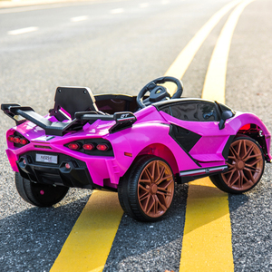 Giro su auto giocattolo per bambini 12V ragazza elettrica alla guida di auto per 1-5 anni - Product Image 2