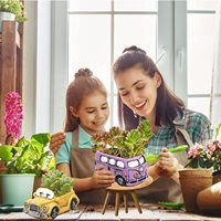 Offre Spéciale : Mini Pots de Fleurs en Ciment pour Plantes Succulentes, Contenants pour Cactus avec Trous de Drainage, Décoration Intérieure