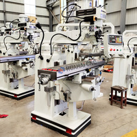 Fraiseuse verticale Hua Hai 4H, moyenne capacité, manuelle, broche NT40, 220V/380V, haute précision, multifonctionnelle, 66-4540 tr/min