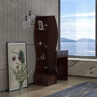 Zhiqu-coiffeuse avec tiroirs table de maquillage personnalisée avec miroirs coiffeuse moderne pour meubles de maison de chambre
