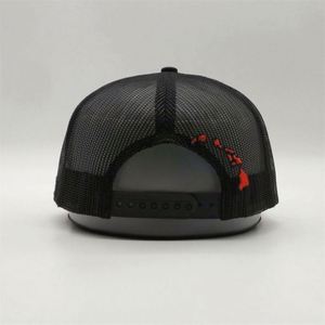 หมวกแก๊ป Snapback คุณภาพสูงแบบ Sublimation, หมวกแฟชั่นทรง Trucker 5 แผง ปีกแบน, หมวก Snapback พิมพ์ลายธงชาติอังกฤษใต้ปีกหมวก - Product Image 4