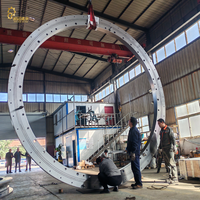 Roulement de rotation sur mesure haute sécurité pour manèges de parcs d'attractions : Anneau de rotation robuste pour grande roue, carrousel et manèges de fête foraine