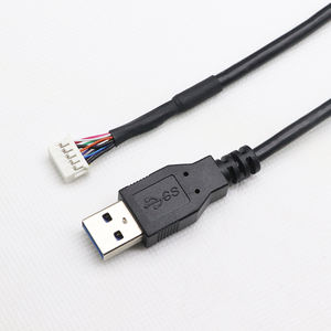 TYPE-C bir USB3.0 erkek + manyetik halka Tomolex 2.0-10PIN kablo JST-PHD2.0-10 pin2 x 5 çift sıralı konnektörler - Product Image 2