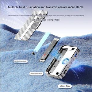 Sẵn sàng để tàu NVMe 10Gbps nhôm USB C SSD bao vây hỗ trợ 2230/2242/2260/2280 8TB bên ngoài Đĩa cứng với USB C từ - Product Image 5