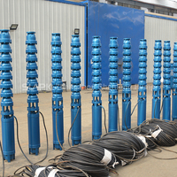 Tête 40m 60m 200m Crayon Pompes de forage électriques Prix Pompe de puits profond submersible pour eau propre