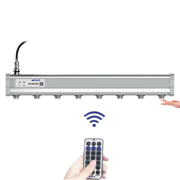 AP-AB1205-1 intelligent charge statique ionisant barre d'élimination