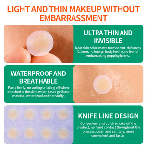 แผ่นแปะสิว Bck ขนาด 10 มม. 20 ชิ้น ขนาด 12 มม. 10 ชิ้น ไฮโดรคอลลอยด์ สำหรับซ่อมแซมสิวและเพิ่มความชุ่มชื้น - Product Image 5