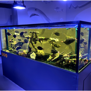 ถังแก้วใหญ่สำหรับปลาขนาดยาวถังเต่าขนาดใหญ่พิเศษพร้อมขาตั้ง - Product Image 3