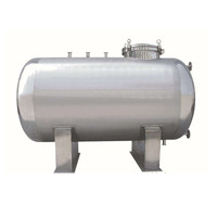 Réservoir de stockage d'huile d'olive en acier inoxydable du fabricant 500L-1000L Top Open sans bactéries pour usage domestique Fermes Restaurants Pompe d'occasion