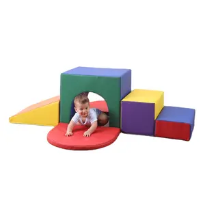 Baby high density PU foam indoor soft tunnel playground