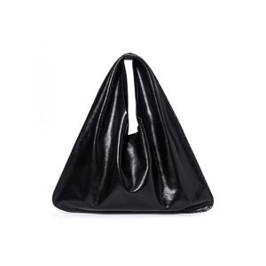 Sac hobo en cuir véritable personnalisable pour femme, fermeture ouverte, sac à main imperméable, poignée unique, sac fourre-tout décontracté, doublure en polyester - Product Image 5