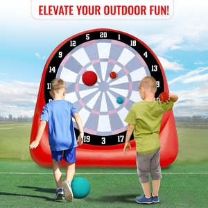PVC Inflatable Darts Game, Air Blow <b>Throwing</b> Game Toys Adult Children Family Toys Large Yard Games - Product Image 5