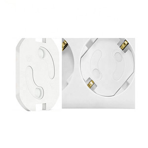 Funda protectora de enchufe y enchufe de seguridad para niños, <span class=keywords><strong>Protector</strong></span> de enchufe redondo de 2 pines europeo, <span class=keywords><strong>Protector</strong></span> de bebé de nuevo - Product Image 2