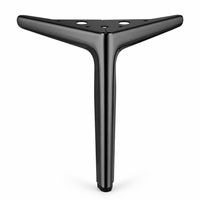 Robuste, Verstärkte Eisenmöbelbeine, Rechtwinklige Stützen für Sofa, Tisch, Schrank, TV-Ständer, Nachttisch, Hardware-Zubehör-Set